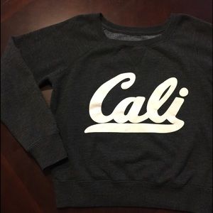 Cali Green Sleeved Sweat Shirt